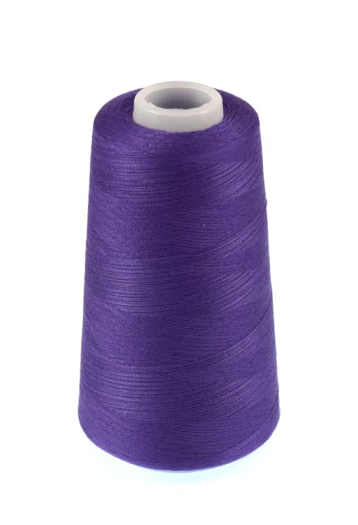 cône de fil à coudre violet